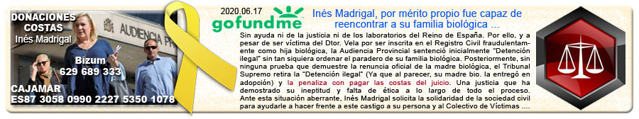 INÉS MADRIGAL CAMPANA DONACION COSTAS JUICIO