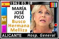 MARIA JOSE PICO ROBLES BUSCA HERMANA MELLIZA