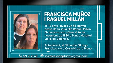 FRANCISCA MUÑOZ I RAQUEL MILLÁN